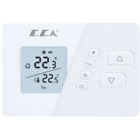 Resim Eca Poly Comfort 200 W Kablosuz Dijital Oda Termostatı 7006903004 