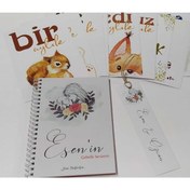 Resim sandal hediyelik Hamilelik Ve Anne Bebek Günlüğü / Bebek Anı Defteri / Anı Kartları Hediye / Kişiye Özel Tasarım 