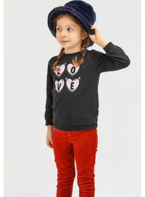 Resim Benitto Kids Benittokids Kız Çocuk Peluş Bucket Şapka 7001-lacivert 