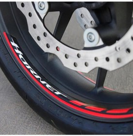Resim Honda Cb750 Hornet Jant Şeridi Kırmızı 