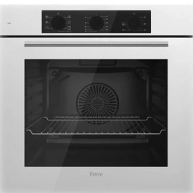 Resim Ferre Elegant Line Basic QBL62CB - SS206 - D087 Beyaz 3'lü Ankastre Set 