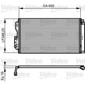 Resim Genel Markalar KONDENSER BMW 1 & 3 SERIES F20/F30 