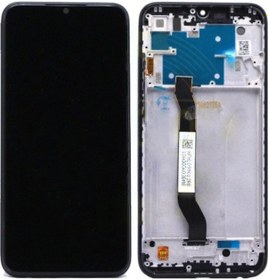 Resim Xıaomı Redmı Note 8 Lcd Ekran Dokunmatık Touch Çıtalı Full-Siyah 