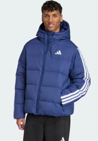 Resim Adidas Erkek Mavi Mont Essentials Climawarm 3-stripes Puffer Down Mavi 