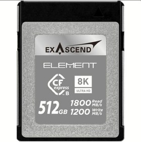 Resim ExAscend 512GB Element Series CFexpress Type B Hafıza Kartı 