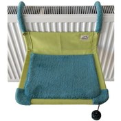 Resim Akat Cosy Comfort Kedi Kalorifer Yatağı (yeşil) (5 cm İNCE panel) 