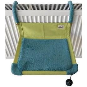 Resim Akat Cosy Comfort Kedi Kalorifer Yatağı (yeşil) (5 cm İNCE panel) 