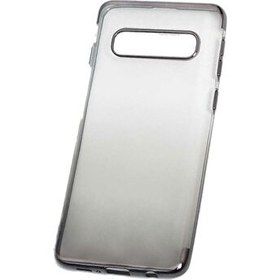 Resim Samsung Galaxy S10 Plus Dört Köşeli Özel Lazer Kesim Noss Kılıf Siyah + Nano Ekran Koruyucu Cam 