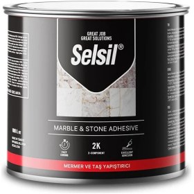 Resim Selsil Mermer - Taş Teneke Seramik Yapıştırıcı 250GR (4989) 