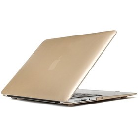 Resim Arabulalaca Macbook Pro 13.3'' A 1502 - A 1425 Kılıf Mat Doku Hardcase Kapak Bej 