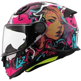 Resim Ls2 Kid Cyberg Çocuk Kaskı Mor 