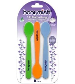 Resim Hanymish 3'lü Mama Kaşığı 6+Ay 