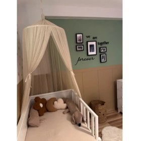 Resim 100X50 cm Yatak Kenarına Geçmeli, Divan Hemnes Uyumlu Yatak Bariyeri 