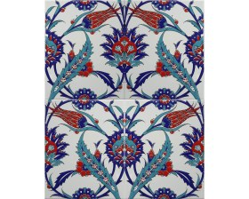 Resim Can Seramik 20*25 Cm CÇ313 Iznik Çini Karo 5' Li 1 Paket 