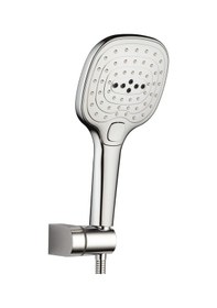 Resim T-may Ayvacık Lüks Mafsallı Duş Seti Üst Takımı Krom 