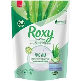 Resim Roxy Bio Clean Aloe Vera Doğal Matik Toz Sabun 1600gr 