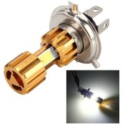 Resim Sones 10w-12w 1200 Lm-1500lm Evrensel Motosiklet Led Far, Dc 12v-24v Beyaz Işık 