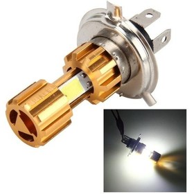 Resim Sones 10w-12w 1200 Lm-1500lm Evrensel Motosiklet Led Far, Dc 12v-24v Beyaz Işık 