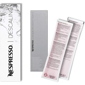 Resim Nespresso Kireç Çözme Seti (Kahve Makineleri İçin) Descaling Kit Nespresso Kireç Çözücü Seti 2X100 ml 