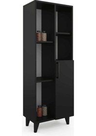 Resim Beykoz Mutfak Dolabı - Siyah 