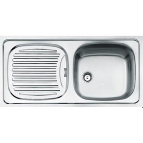 Resim Teka Ebm45 Sol Çelik Eviye 