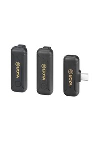 Resim Boya BY-WM3T2-U2 İkili Kablosuz Yaka Mikrofonu - Type-C 
