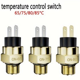 Resim Radyatör Serbest Bırakma Termometresi için Sıcaklık Sensörü Anahtarı M14 65/75/80/85 için, ATV, Quad ve Motosiklet Aksesuarları için Uygun. 