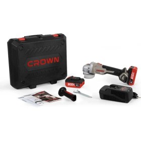 Resim Akülü Avuç Taşlama Makinası 20V-4AH 115MM CT23001-115HX-4 Bmc | Bakır Sargılı Kömürsüz Motorlu Çift Akülü Şarjlı Avuç Içi Taşlama 