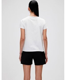 Resim Bad Bear Super Tee Kadın Tişört 21.03.07.009Off-White Beyaz 