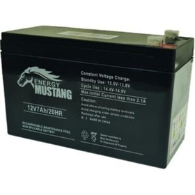 Resim Mustang 12v7amper Akü Ups Aküsü Oyuncak Araba Aküsü 