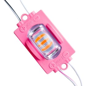 Resim Powermaster Pembe 24 Volt 1.4 Watt 2835 Modül LED 48*30 