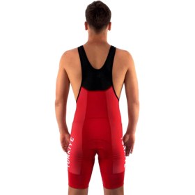 Resim Jordanred Kırmızı Türkiye Askılı Kısa Bisiklet Taytı 