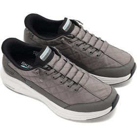 Resim Skechers Contour Foam - Cozy Fit Erkek Gri Sneaker Ayakkabı 232619 CCBK 
