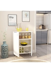 Resim Juno 60'lık Çok Amaçlı Kiler Dolabı Beyaz 