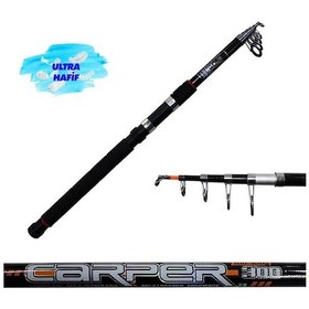 Resim Carper 300 Yüksek Atarlı Olta Kamışı 100-300 Gr I 3 Mt 