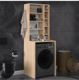Resim Banyo Dolabı Bd-03 Sonoma Sonomo Meşe 