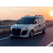 Resim Fiat Doblo 3 Ön Tampon Eki - 2010-2014 Fiberglass Boyasız 