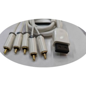 Resim Leonpro Wİİ companent +R/L kablo wii Companent ses ve görüntü kablo TTAF 99002 