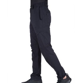 Resim Taktikal Outdoor Pantolon - Su İtici Kumaş - Kargo Cepli - Betula - Siyah - M 