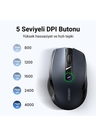 Resim Ugreen MU006 Kablosuz Sessiz Optik Mouse 