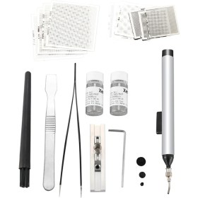 Resim Dgspirit Bradoo-Stencils Bga Reballing Kiti Xbox Ps3 Çip Reballing Onarım Oyun Konsolları Tamir Aletleri Seti (Yurt Dışından) 