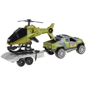 Resim Oyuncak Ranger Helikopter Taşıyıcı Set 