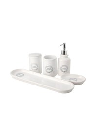 Resim Concept Barnes 5'li Kutulu Banyo Seti Vintage Siyah 