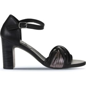 Resim Bueno Shoes Siyah Multi Deri Kadın Topuklu Sandalet 01WN4319 01WN4319 
