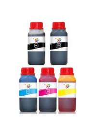 Resim QC HP Photosmart Premium B210A Uyumlu Yazıcı Mürekkep Seti 250ml 5 Renk 