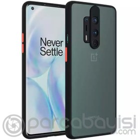 Resim Ally OnePlus 8 Pro Kamera Lens Korumalı Kılıf Premium Silikon Kılıf 