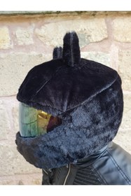 Resim Crystal Palace peluş peluş kılıf kask kılıfı kask süsü motor aksesuarı koruyucu ekipmanları vizör 