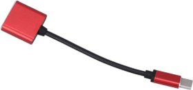 Resim Uonlytech 3.5mm Type-c Kulaklık Adaptörü Müzik Şarjı için Çift Fonksiyonlu Mini Boyut Telefon Veya Kulaklık için 