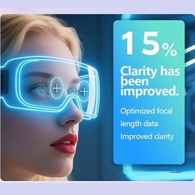 Resim Topiky 3D VR Kulaklık Sanal Gerçeklik Gözlükleri Bluetooth Denetleyicili Kulaklık, 120° Görüş Açısı Ayarlanabilir Mavi Önleyici Sanal Gerçeklik Kulaklıkları VR Gözlükleri, Mobil 