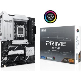 Resim Asus Prıme X870-P Amd X870 Soket Am5 Ddr5 8000+(OC 